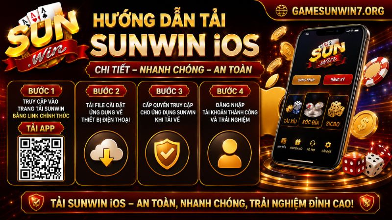 Hướng dẫn cách tải SUNWIN iOS đơn giản