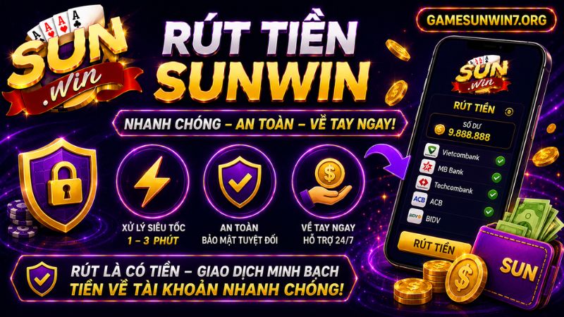 Điều kiện để được rút tiền SUNWIN